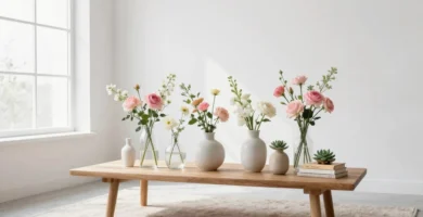 17 Bud Vase Arrangements for Minimalist Homes