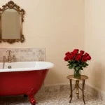 17 Red Bathroom Accessories for Bold Accent Decor