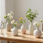 17 Small Vases with Flowers for Subtle Accents