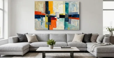 18 Abstract Wall Art Living Room for a Contemporary Look