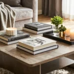 18 Creative Ways to Style Books on Coffee Tables