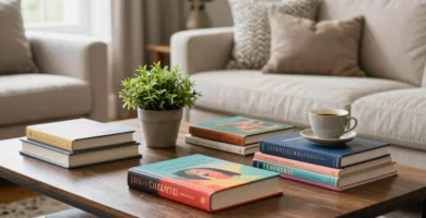 18 DIY Coffee Table Books Display Ideas for Small Spaces
