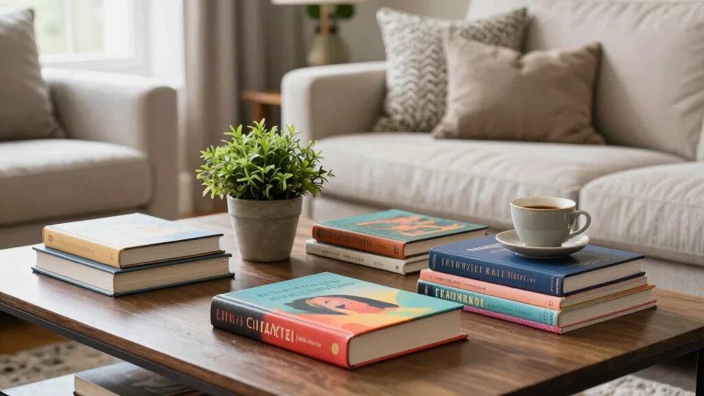 18 DIY Coffee Table Books Display Ideas for Small Spaces