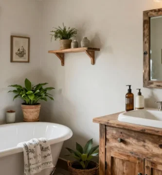 18 Farmhouse Bathroom Accessories for Cozy Charm