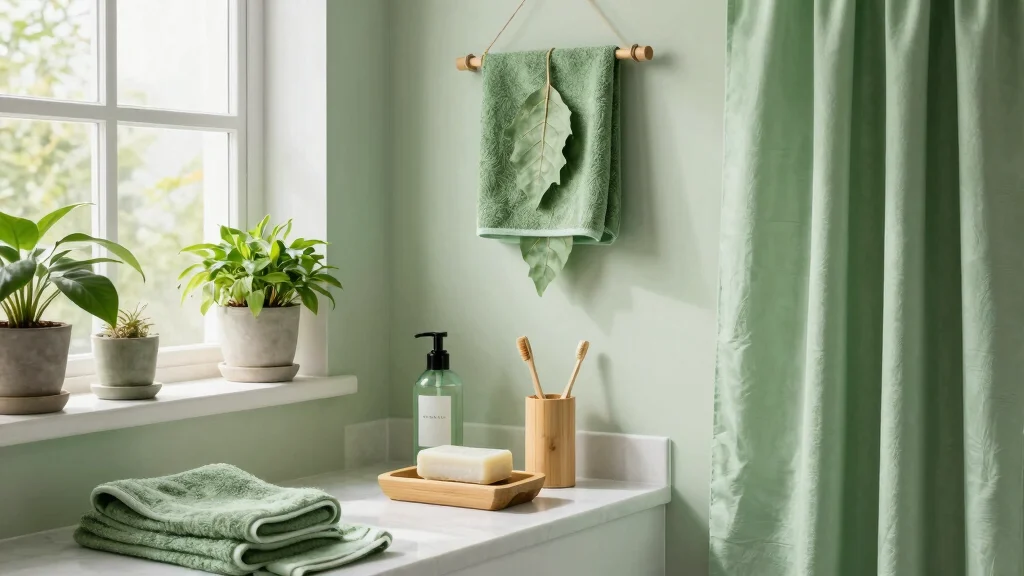 18 Green Bathroom Accessories Inspired by Nature