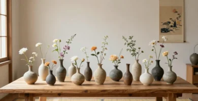 18 Ikebana Vases for Minimal Japanese Aesthetics