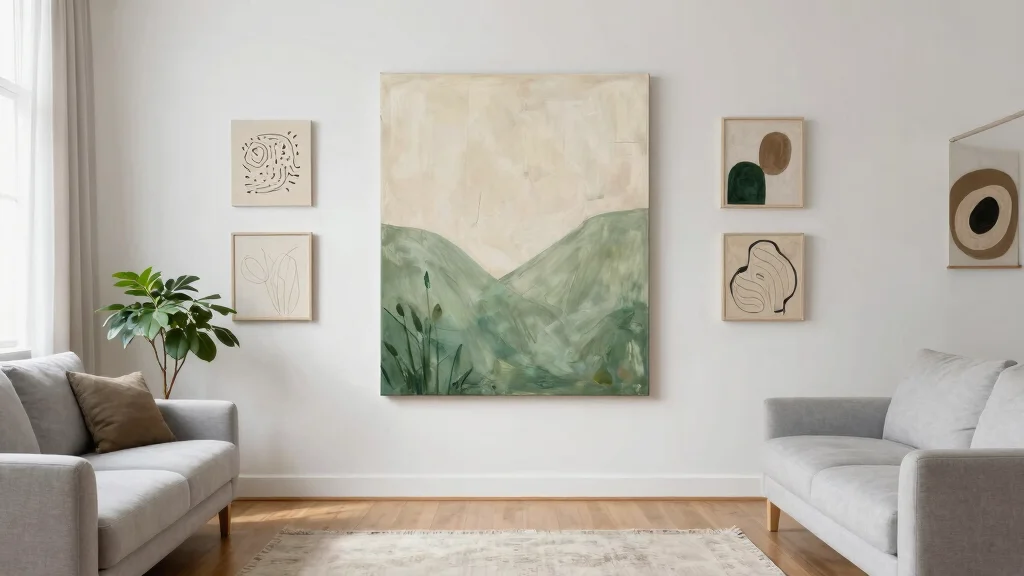 18 Minimalist Wall Art Living Room Ideas for Clean Spaces
