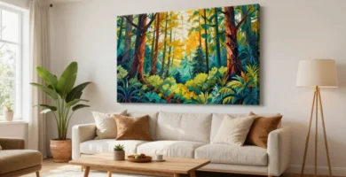 19 Big Wall Art Living Room Trends Worth Trying