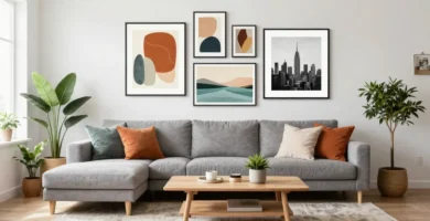 19 Framed Wall Art Living Room Ideas for a Polished Look