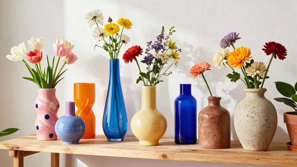 19 Funky Vases for Playful Home Decor