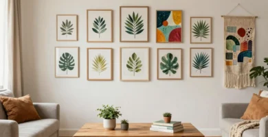 19 Living Room Art Wall Ideas to Transform Blank Walls