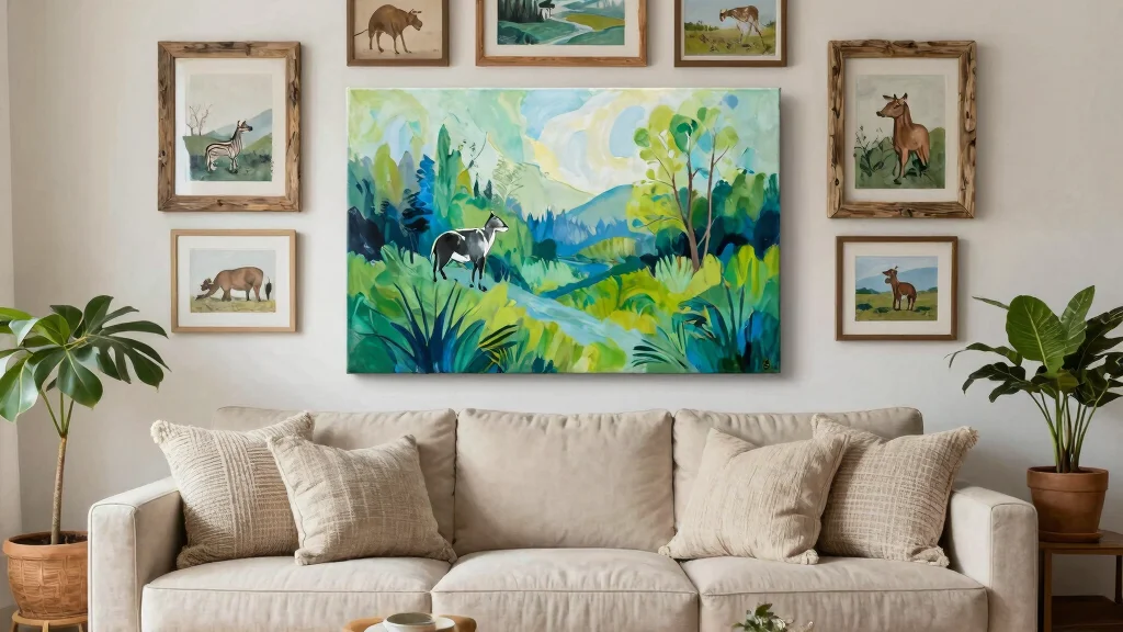 19 Living Room Wall Art Ideas That Make Your Home Look Stylish