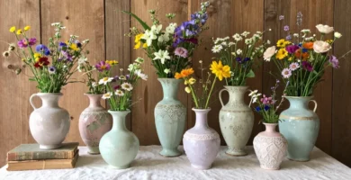 19 Old Vases Restyled for Vintage Charm