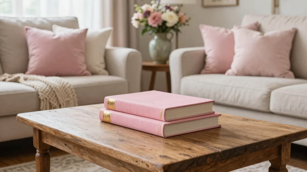 19 Pink Coffee Table Books for Soft Modern Decor