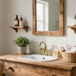 19 Rustic Bathroom Accessories for Natural Warmth