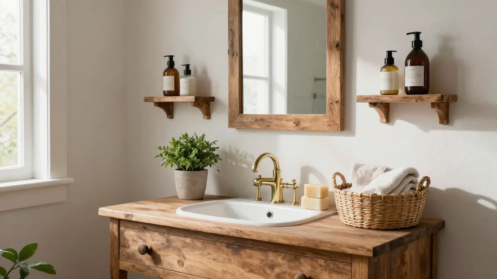 19 Rustic Bathroom Accessories for Natural Warmth