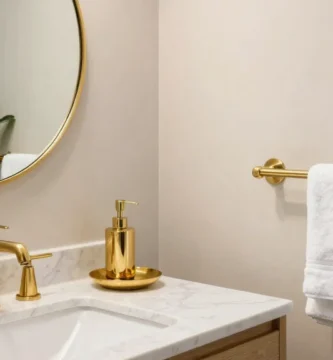 20 Gold Bathroom Accessories That Add Luxury Touches