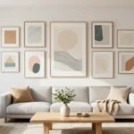 20 Living Room Art Wall Ideas to Create a Stunning Focal Point
