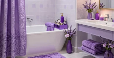20 Purple Bathroom Accessories for Unique Bathroom Style