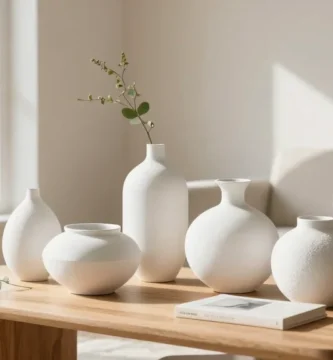 20 White Vase Decor Ideas for Clean Interiors